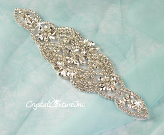 Crystal Pear/Navette Rhinestone Applique #2