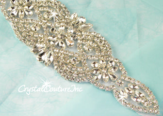 Crystal Pear/Navette Rhinestone Applique #2