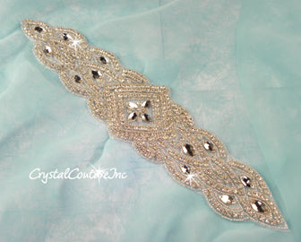 Crystal Pear/Navette Rhinestone Applique #5
