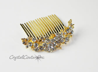 Crystal Rhinestone 3.25 inch Comb