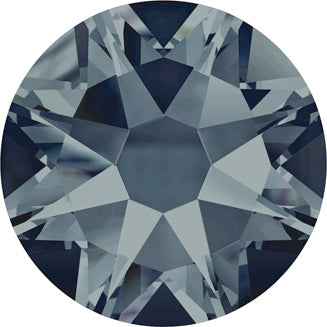 Swarovski 2058 Rhinestone Graphite Tube