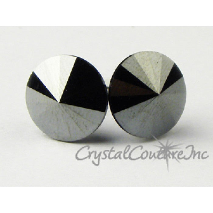 10mm Rivoli Post Earrings