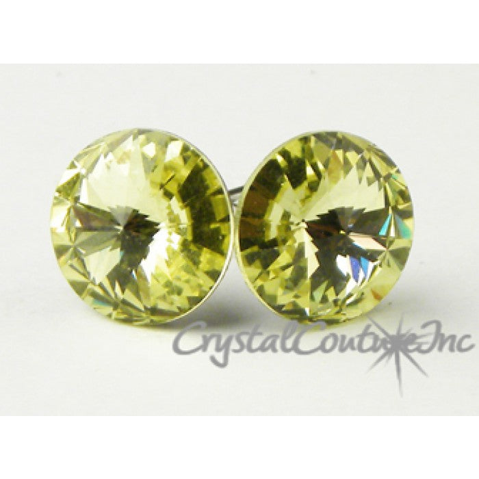 10mm Rivoli Post Earrings