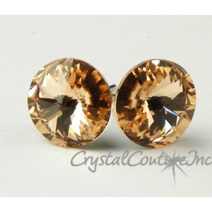 10mm Rivoli Post Earrings