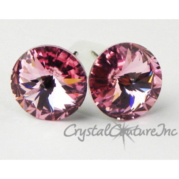 10mm Rivoli Post Earrings