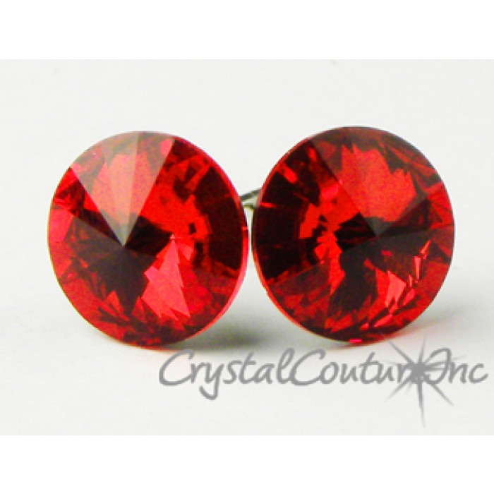 10mm Rivoli Post Earrings