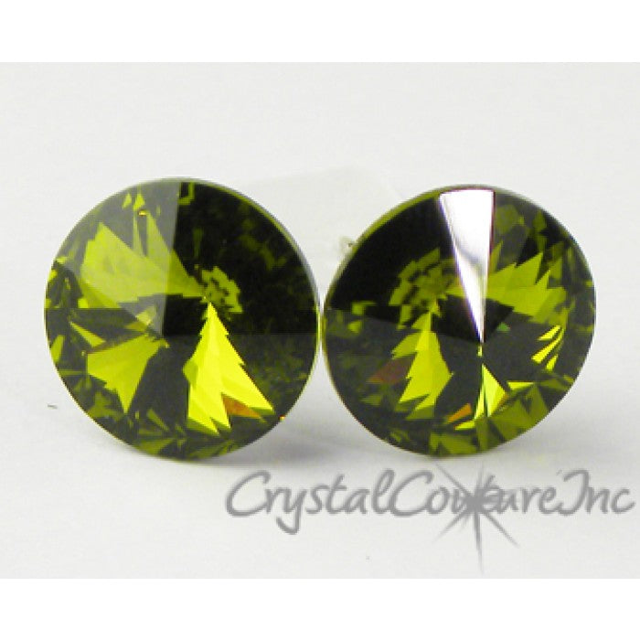 10mm Rivoli Post Earrings