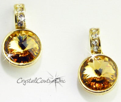 Lt Colorado Topaz/Crystal/Gold