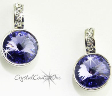 Tanzanite/Crystal/Rhodium