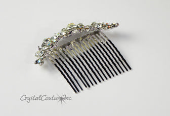 Crystal & Crystal AB Rhinestone 3.25 inch Comb