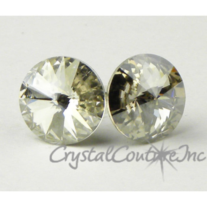 10mm Rivoli Post Earrings