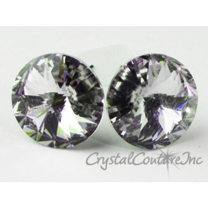 10mm Rivoli Post Earrings