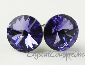 10mm Rivoli Post Earrings