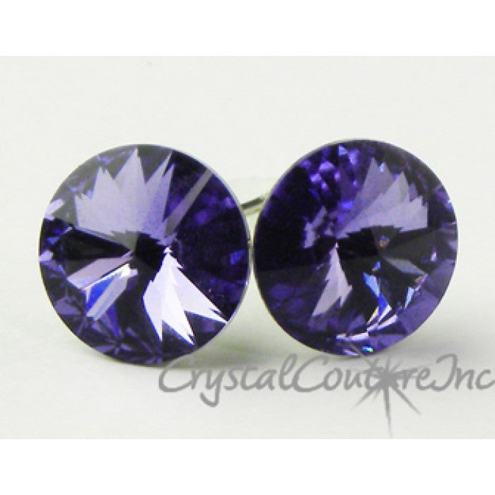 10mm Rivoli Post Earrings