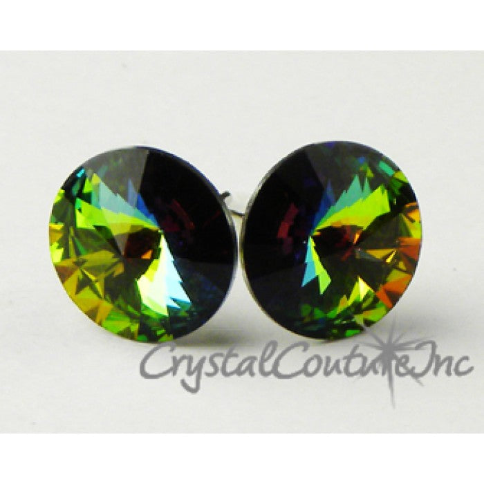 10mm Rivoli Post Earrings