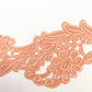 Light Pink Embroidered Ornate Applique