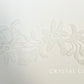 White Embroidered Floral Applique