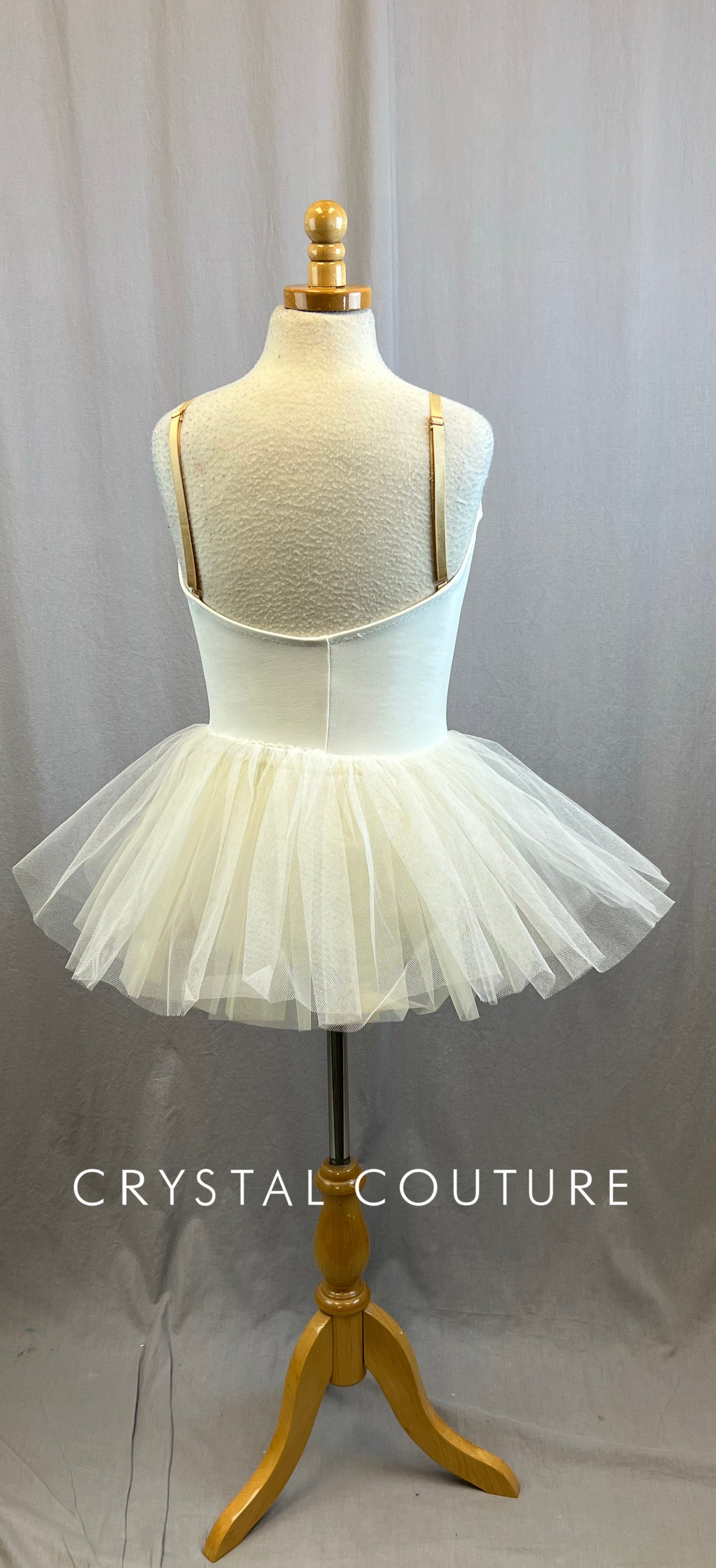Custom White and Ivory Tutu Dress Custom White and Ivory Tutu Dress