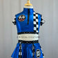 Custom Race Car Blue and Black Two Piece