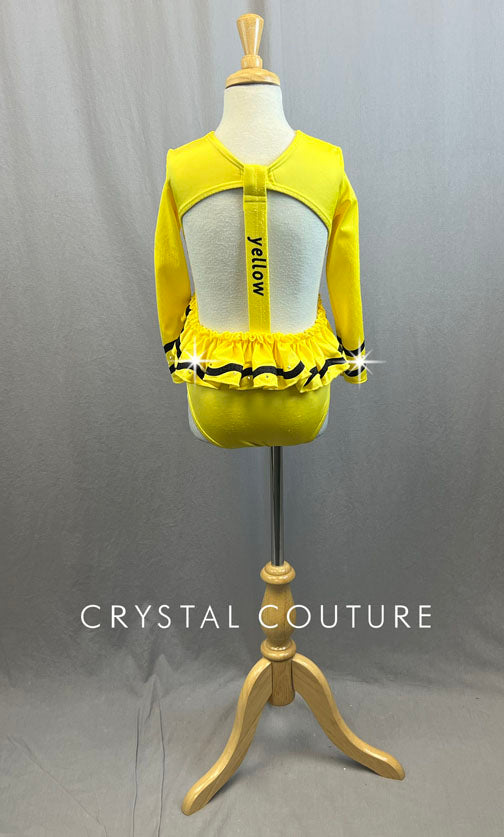 Custom Yellow Crayon Leotard