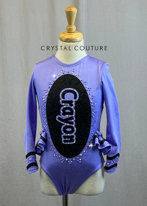 Custom Purple Crayon Leotard