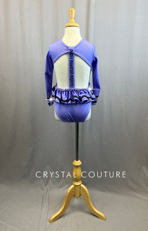 Custom Purple Crayon Leotard