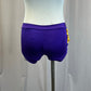 *Brand New* Purple Shorts with Yellow Accents