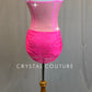 *Brand New* Pink Corset Inspired Leotard with a Lace Skirt