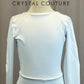 *Brand New* White Long Sleeve Lycra Dress