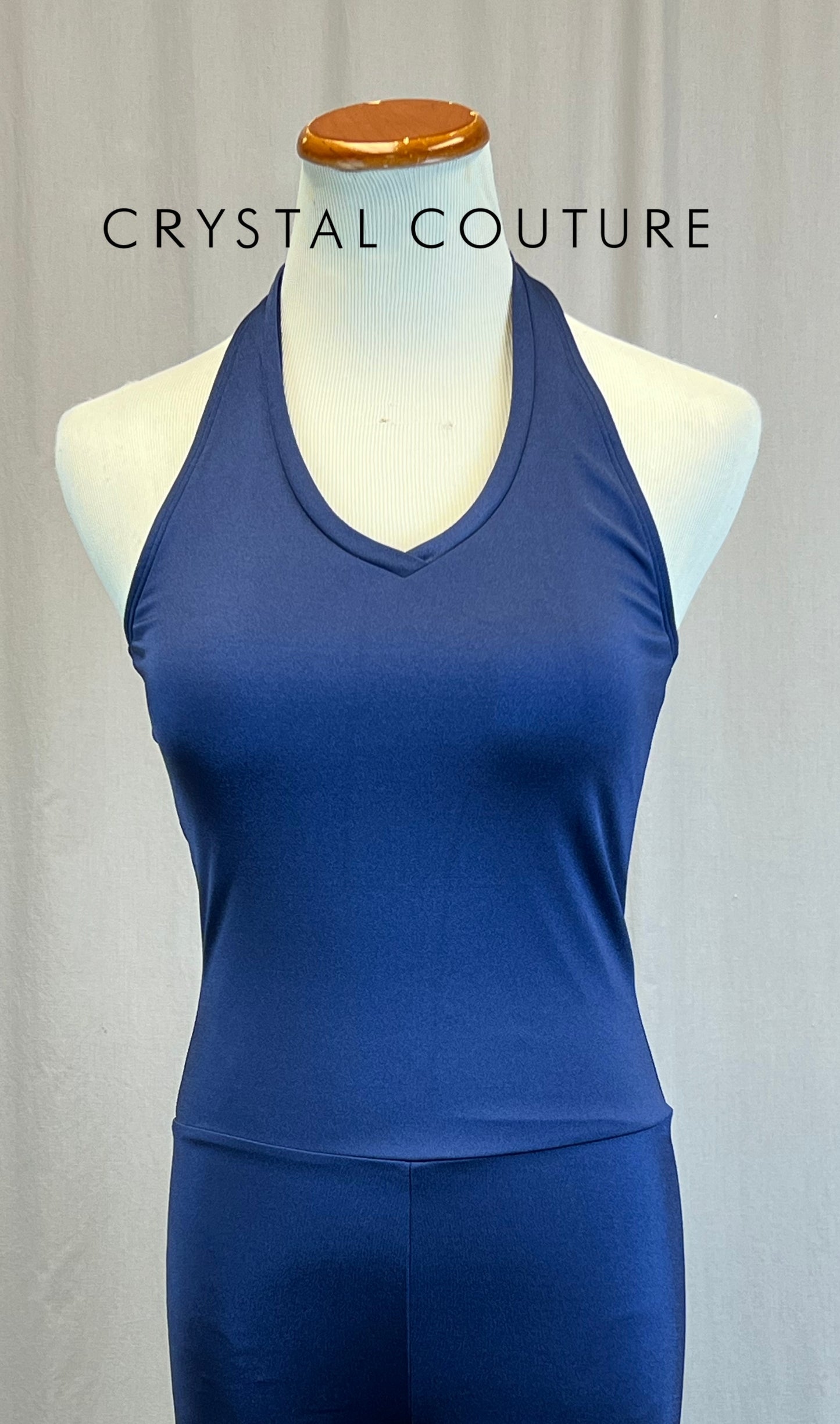 *Brand New* Navy Halter Neck Unitard
