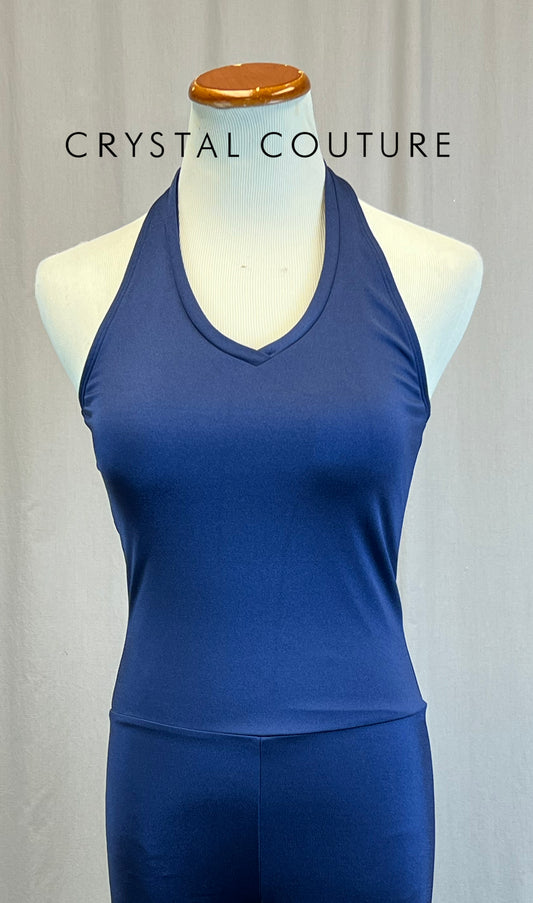 *Brand New* Navy Halter Neck Unitard