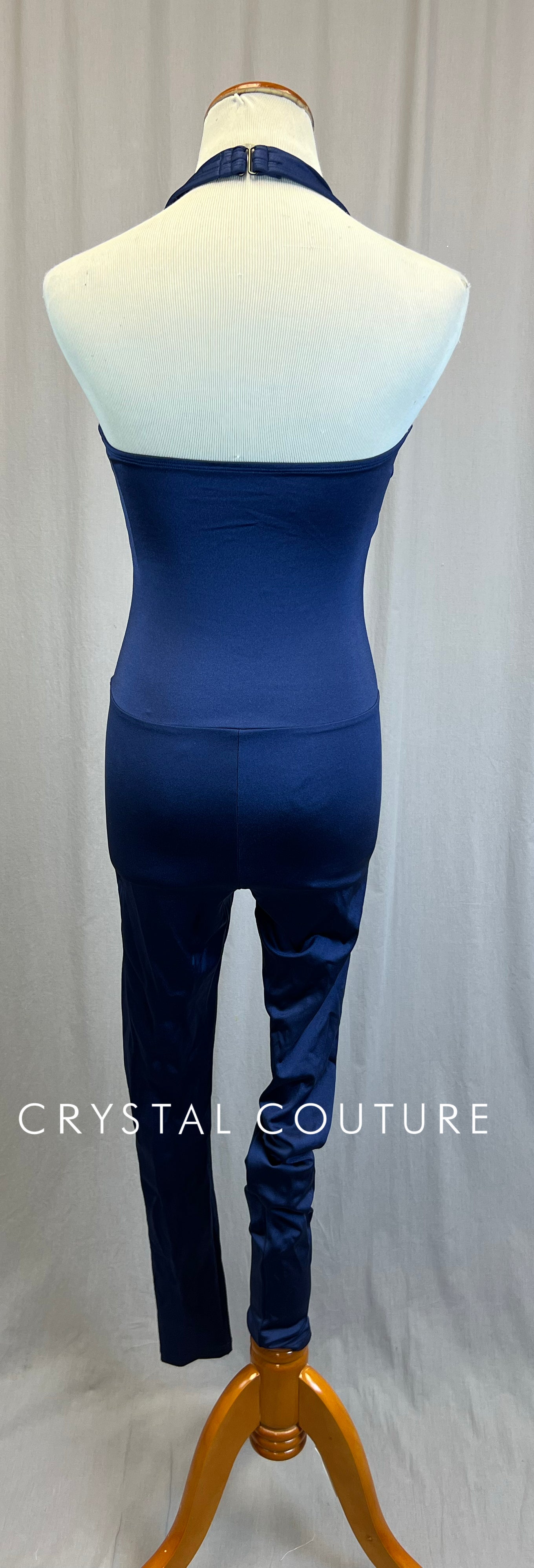 *Brand New* Navy Halter Neck Unitard