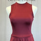 *Brand New* Burgundy Red and Magenta Transition Biketard-Dress