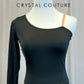 *Brand New* Black Asymmetrical Unitard