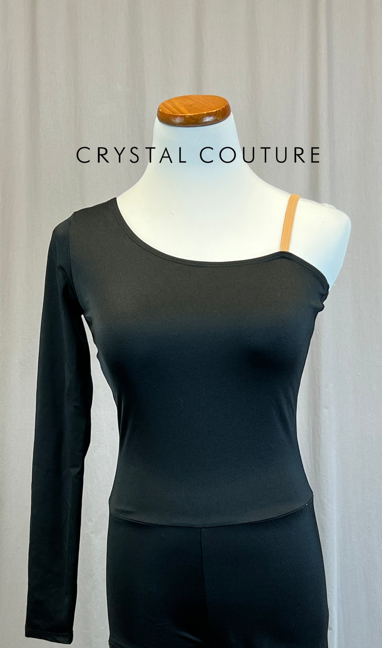 *Brand New* Black Asymmetrical Unitard