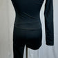 *Brand New* Black Asymmetrical Unitard