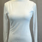 *Brand New* White Mesh Long Sleeve Dress