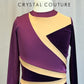 *Brand New* Plum/Purple Long Sleeve Geometric Unitard