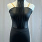 *Brand New* Black Unitard and Mesh High Neck