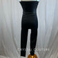 *Brand New* Black Unitard and Mesh High Neck