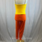 *Brand New* Yellow and Orange Color block Unitard