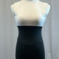 *Brand New* White and Black Color block Unitard