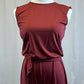 *Brand New* Maroon Blousy Unitard with Jogger Pants