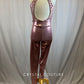 *Brand New* Light Pink Metallic Unitard