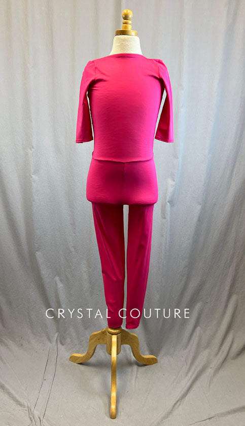 *Brand New* Hot Pink Lycra Unitard