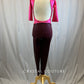 *Brand New* Hot Pink and Burgundy Metallic Unitard