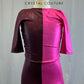 *Brand New* Hot Pink and Burgundy Metallic Unitard