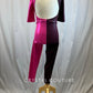 *Brand New* Hot Pink and Burgundy Metallic Unitard