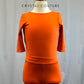 *Brand New* Orange Lycra Unitard
