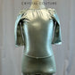 *Brand New* Silver Metallic Lycra Unitard